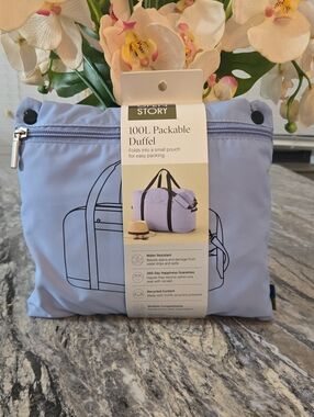 100L Packable Duffel Bag - Light Lavender